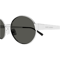 Napoli - Corso Giuseppe Garibaldi 197 - Occhiali da sole Saint Laurent Donna SL 692002 SILVER SILVER GREY55 - SL 692002 SILVER SILVER GREY55